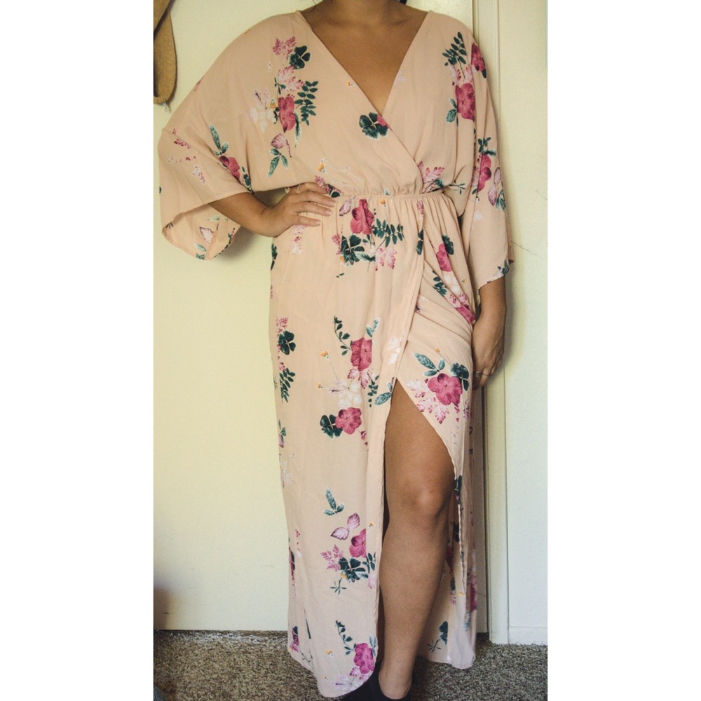 Floral Pink Dress